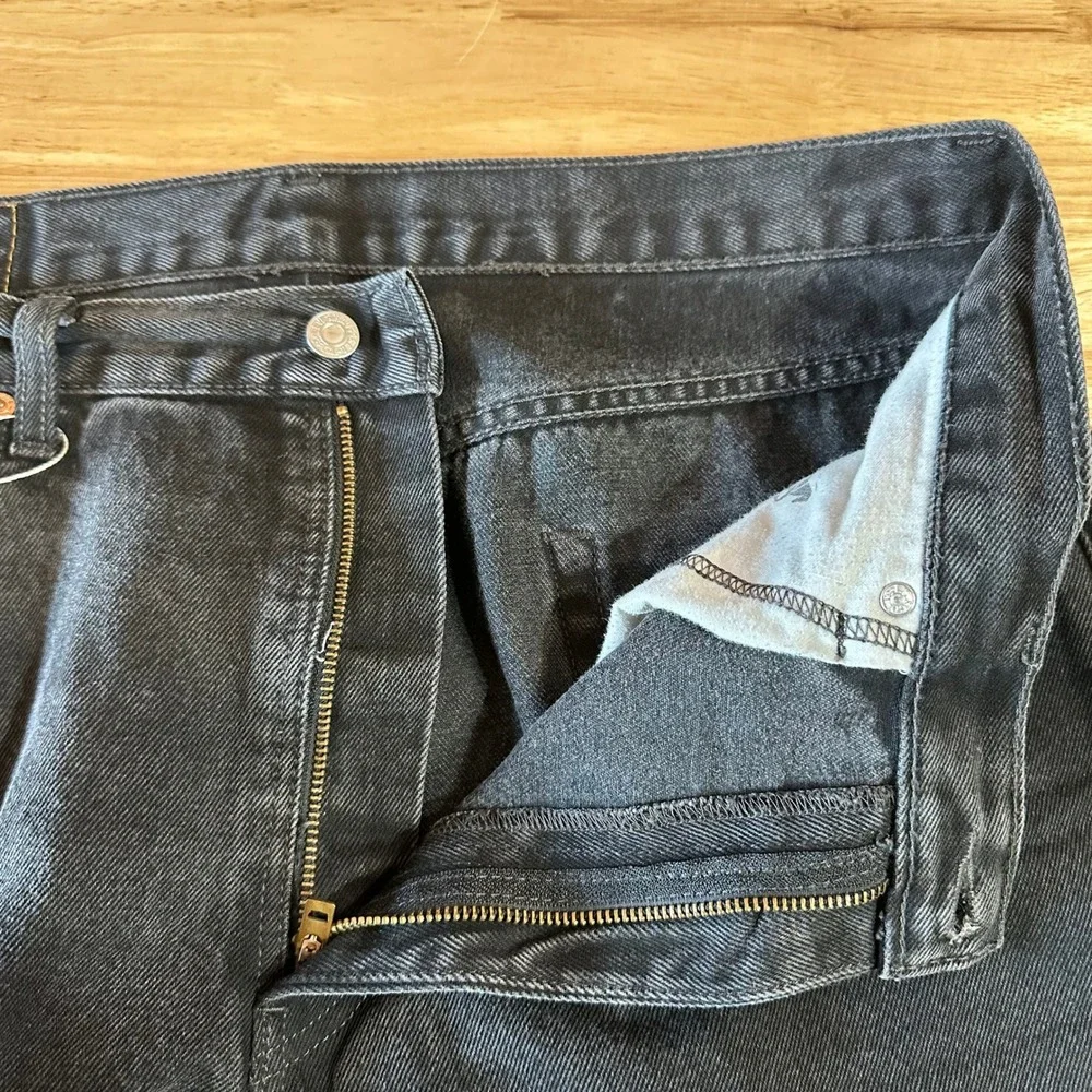 Levis 550 Black Red Tab Relaxed Tapered Mens Jeans 36x30